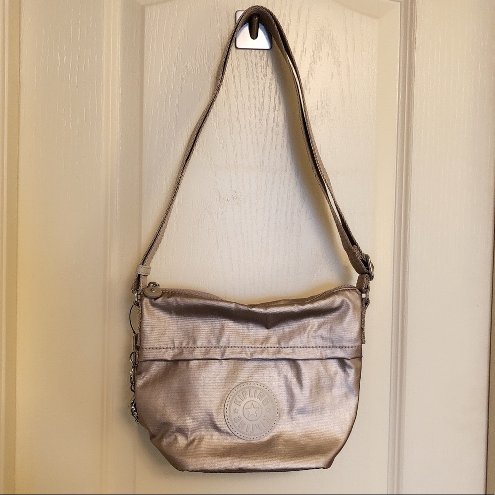 NWT Kipling gold bag